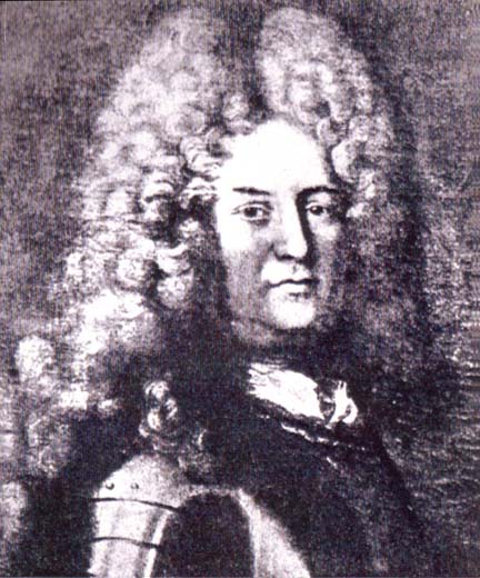 The Marquis de Denonville as pictured in Volume IV of the Publication Fund
    Series of the Rochester Historical Society.