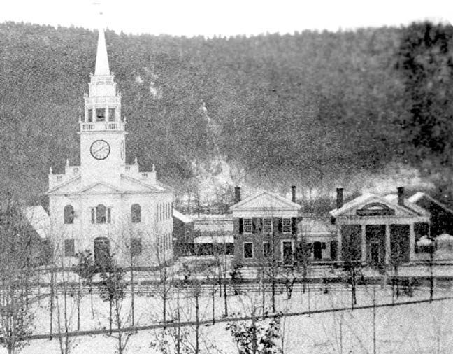 Pulteney Square in Bath, New York, 1861.